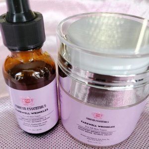 Welcome Results And Farewell Wrinkles Night  Retinol Serum + Cream Set